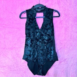 BLACKMILK VELVET DECAY BODYSUIT - LIMITED